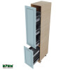 Колонен модул бутилиера с две врати МФ-Деним мат-06-65