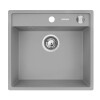 Мивка от гранит Camea (53x50) 1B Индустриално сиво