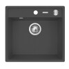 Мивка от гранит Camea (53x50) 1B Графит