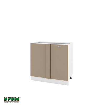 Долен модул за ъгъл с врата и рафт БФ-Капучино мат-11-42