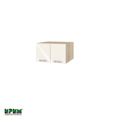 Горен модул с две врати АРФ-Крийм гланц-06-111