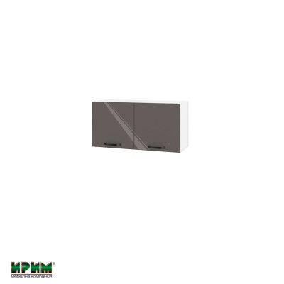 Горен модул с две врати БФ-Антрацит гланц-05-108