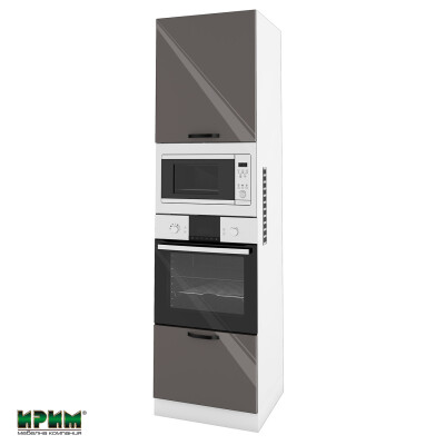 Колонен модул четири врати БФ-Антрацит гланц-05-48