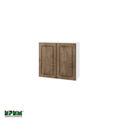 Горен модул с две врати и рафт БФ-Дъб натурал-06-4
