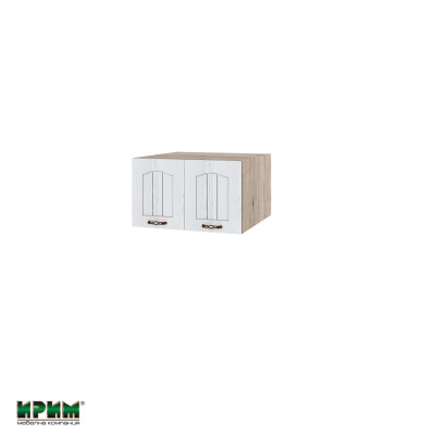 Горен модул с две врати АРФ-Бяло фладер-04-111