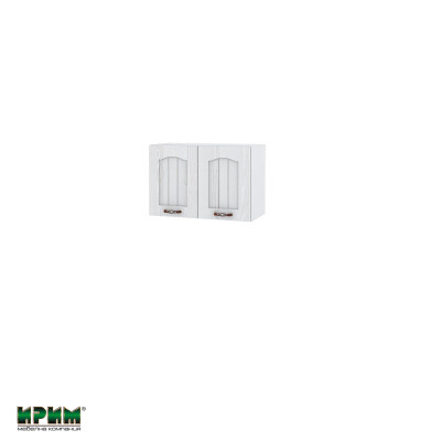 Горен модул с две врати БФ-Бяло фладер-04-109