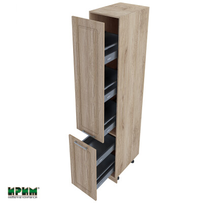 Колонен модул бутилиера с две врати АРФ-Сонома-02-65