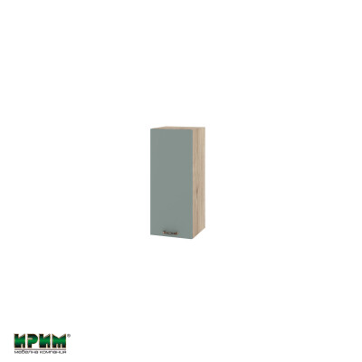 Горен модул с врата и рафт АРФ-Олив мат-11-1