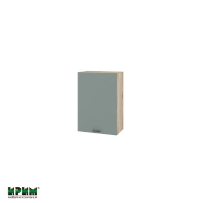 Горен модул с врата и рафт АРФ-Олив мат-11-18