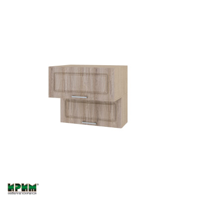 Горен модул с две хоризонтални врати МФ-Сонома-02-107