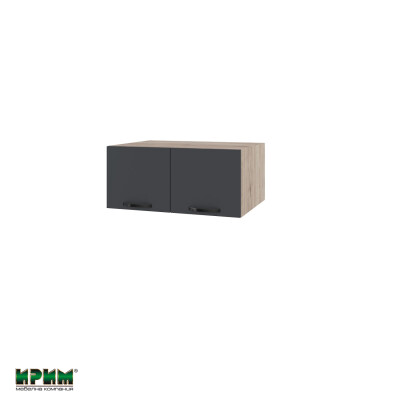 Горен модул с две врати АРФ-Карбон мат-11-112