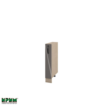 Долен модул бутилиера МФ-Антрацит гланц-05-41