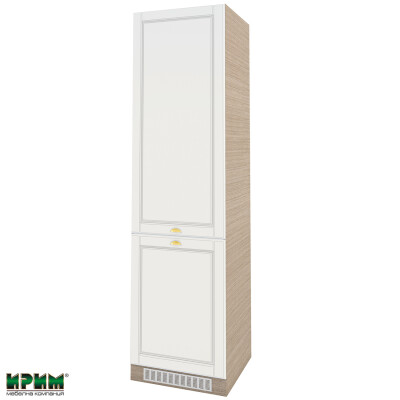 Колонен модул за вграждане на хладилник МФ-Бяло мат-09-50