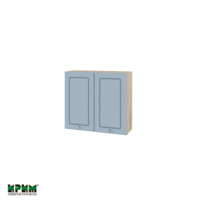 Горен модул с две врати и рафт АРФ-Деним мат-06-4