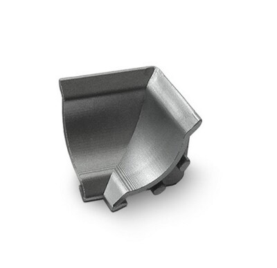 Вътрешен ъгъл за aлуминиева водобранна лайсна 15/15мм