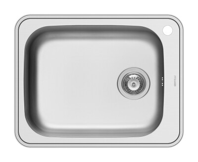 Мивка от неръждаема стомана Space Plus (61x48) 1B