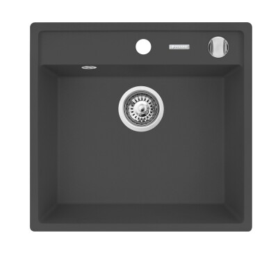 Мивка от гранит Camea (53x50) 1B Графит