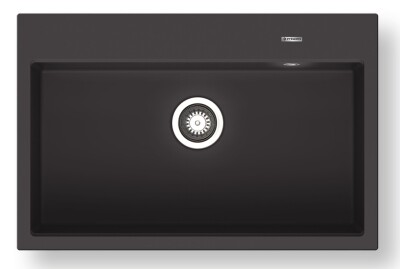 Мивка от гранит Ithaka (78×51) Вулкан