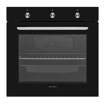 Фурна за вграждане PO78031008PBL черно стъкло