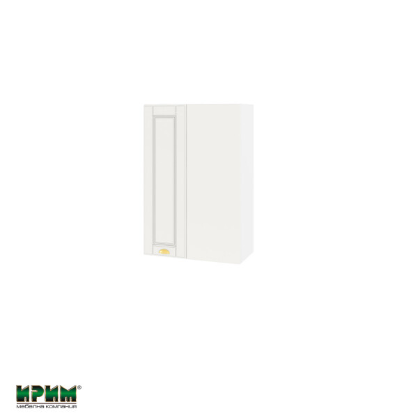 Горен модул за ъгъл с врата и рафт БФ-Бяло мат-09-122