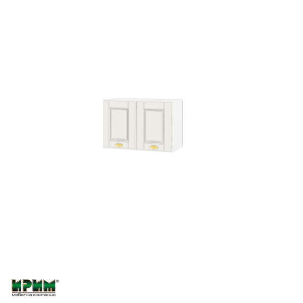 Горен модул с две врати БФ-Бяло мат-09-109