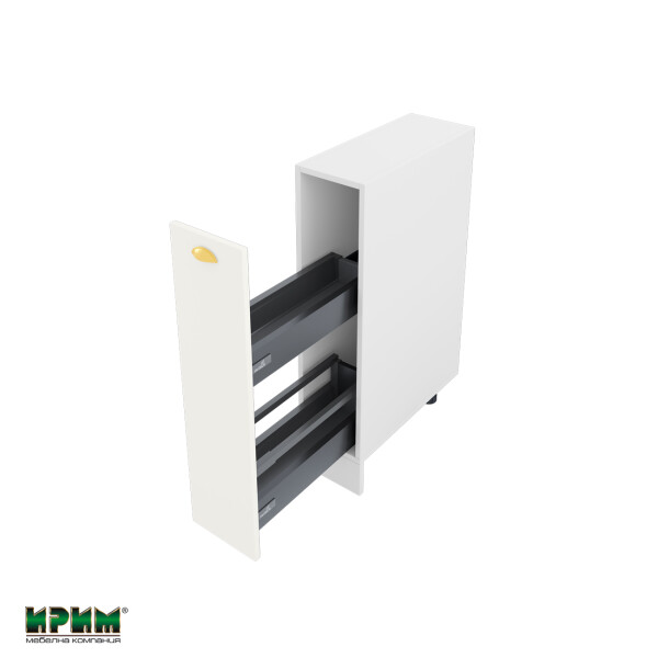 Долен модул бутилиера БФ-Бяло мат-09-58