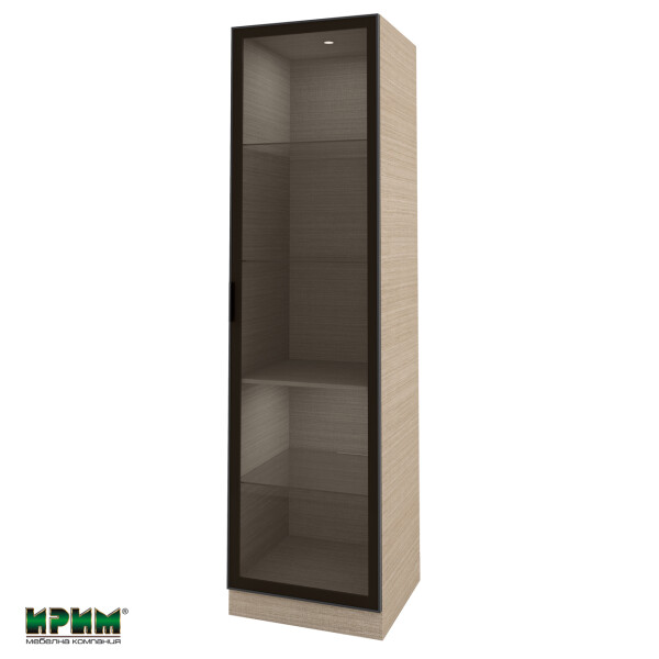 Колонен модул със стъклена врата и LED МАЛ-63