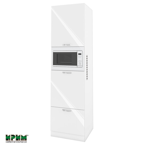 Колонен модул четири врати БФ-Бяло гланц-05-48