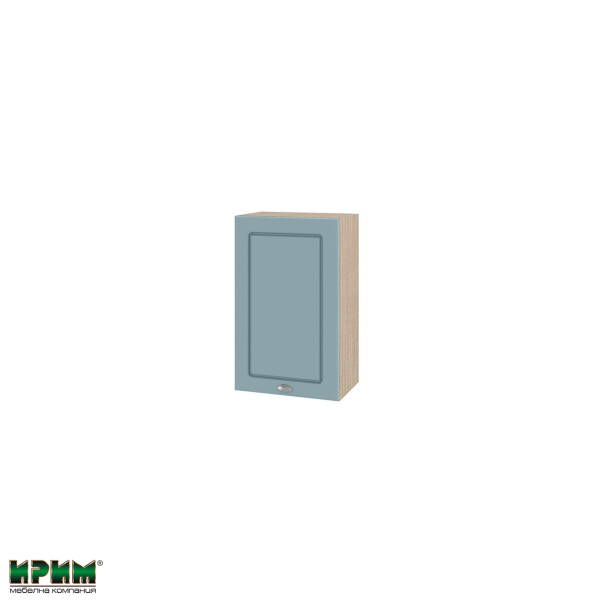 Горен модул с врата и рафт МФ-Деним мат-06-6