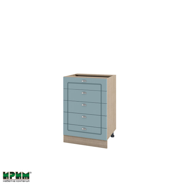 Долен модул с пет чекмеджета МФ-Деним мат-06-29