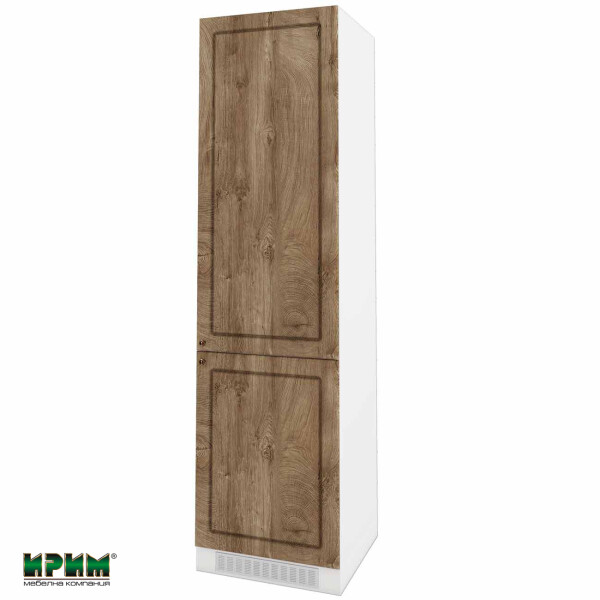 Колонен модул за вграждане на хладилник БФ-Дъб натурал-06-50