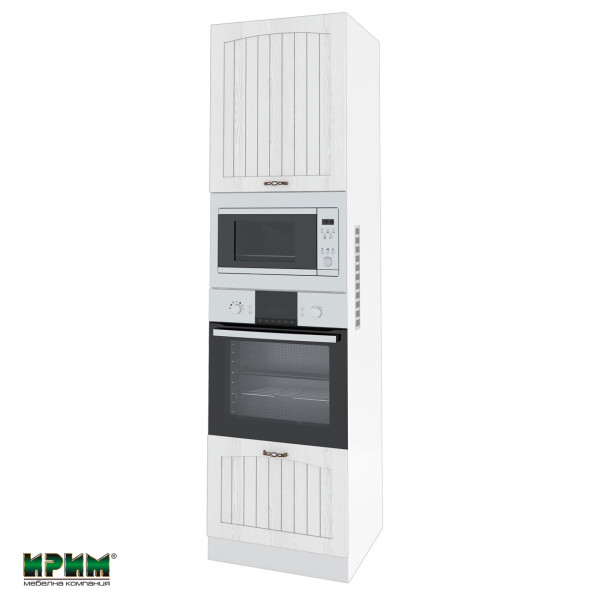 Колонен модул четири врати БФ-Бяло фладер-04-48 (десен)