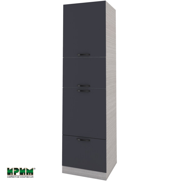 Колонен модул четири врати МФ-Карбон мат-11-48