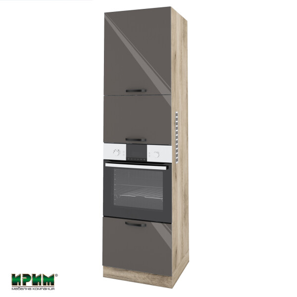 Колонен модул четири врати АРФ-Антрацит гланц-05-48