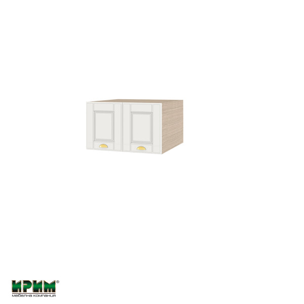 Горен модул с две врати МФ-Бяло мат-09-111