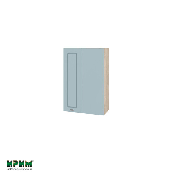 Горен модул за ъгъл с врата и рафт АРФ-Деним мат-06-122