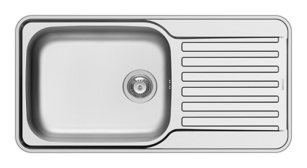 Мивка от неръждаема стомана Space Plus (96x48) 1B 1D