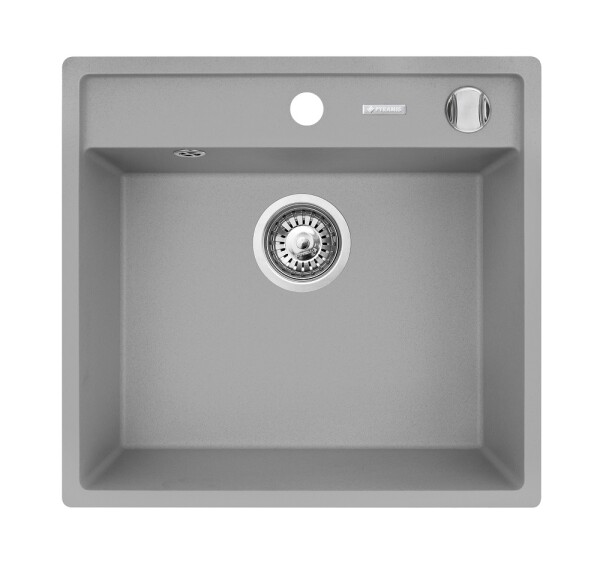 Мивка от гранит Camea (53x50) 1B Индустриално сиво