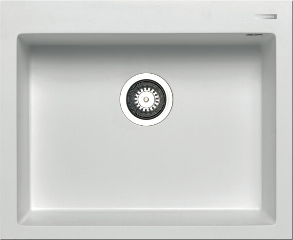 Мивка от гранит Istros (61x50) 1B Сняг