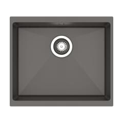 Мивка от гранит Ithaka (50×40) 1B Метално сиво