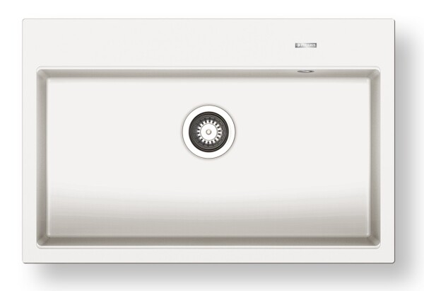 Мивка от гранит Ithaka (78×51) 1B Сняг