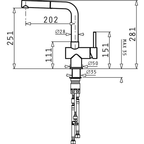 Смесител Capriccio Вулкан