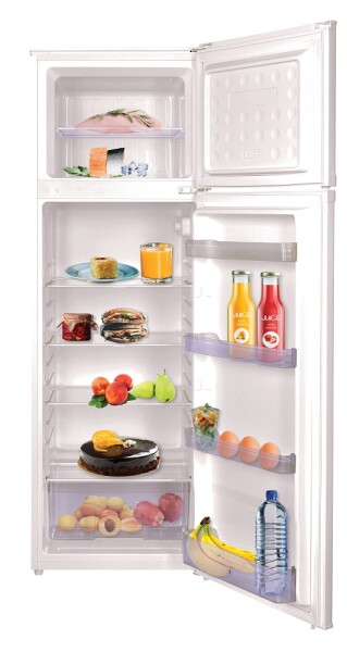 Свободностоящ хладилник с две врати FSR 165 бял
