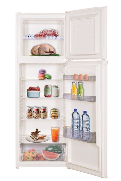 Свободностоящ хладилник с две врати FSS 143 бял