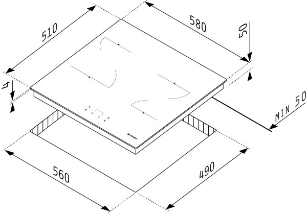 Керамични котлони -PHC62430FMB