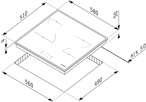 Керамични котлони - PHC62530IFB