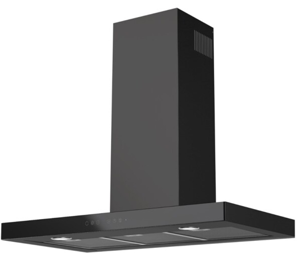 Свободно стоящ aбсорбатор 90см  AGILO BLACK GLASS essential