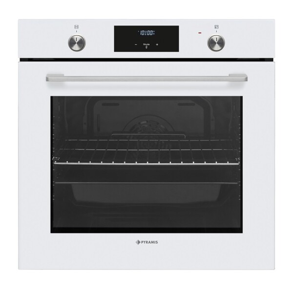 Фурна за вграждане PO78062009PWH бяло стъкло