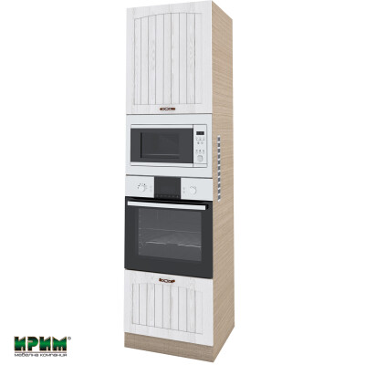 Колонен модул четири врати МФ-Бяло фладер-04-98 (ляв)